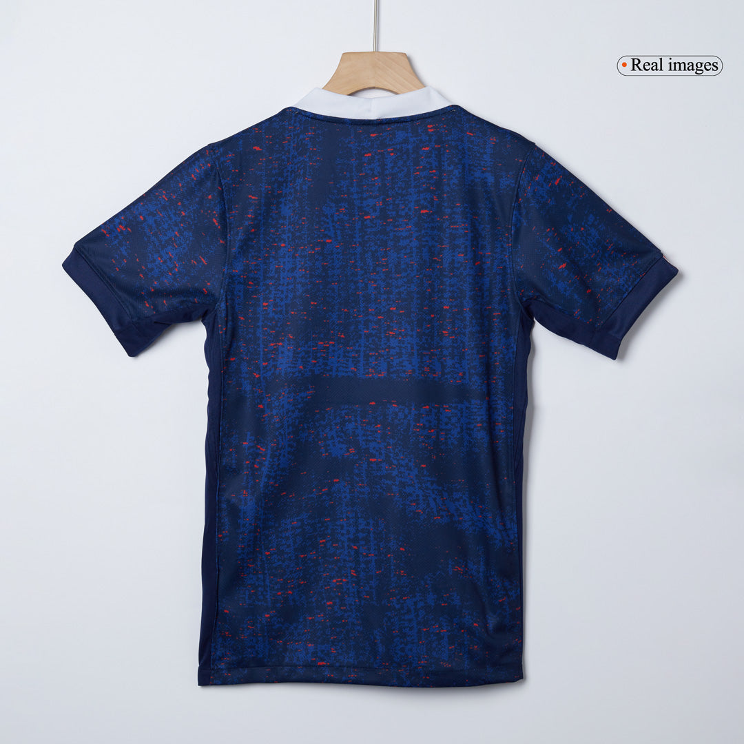 Maillot de football domicile France 2025 bleu homme - Euro féminin