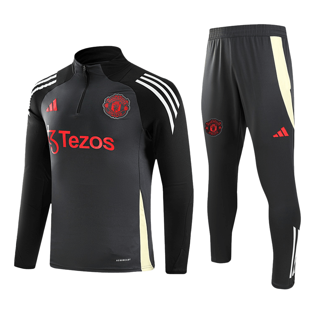 Ensemble sweat-shirt Manchester United 2024/25 - Gris (haut et pantalon)