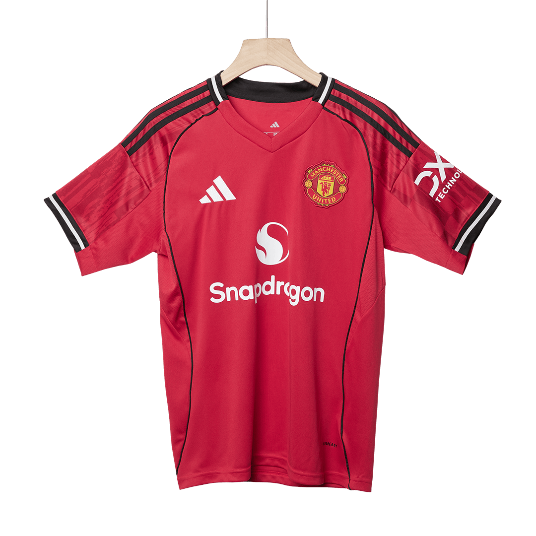 Manchester United Home Soccer Jersey 2025/26 Red