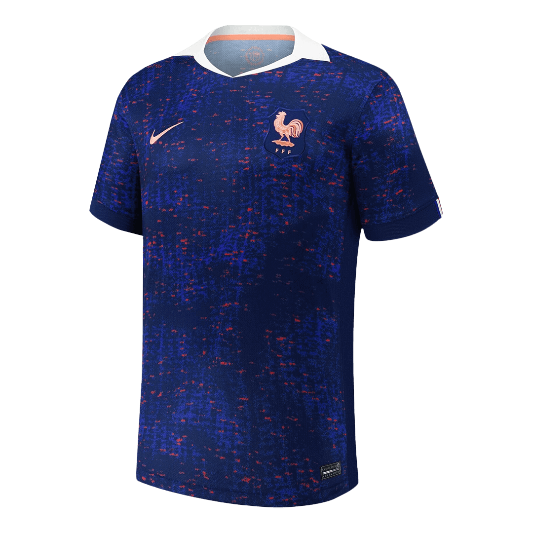 Maillot de football domicile France 2025 bleu homme - Euro féminin