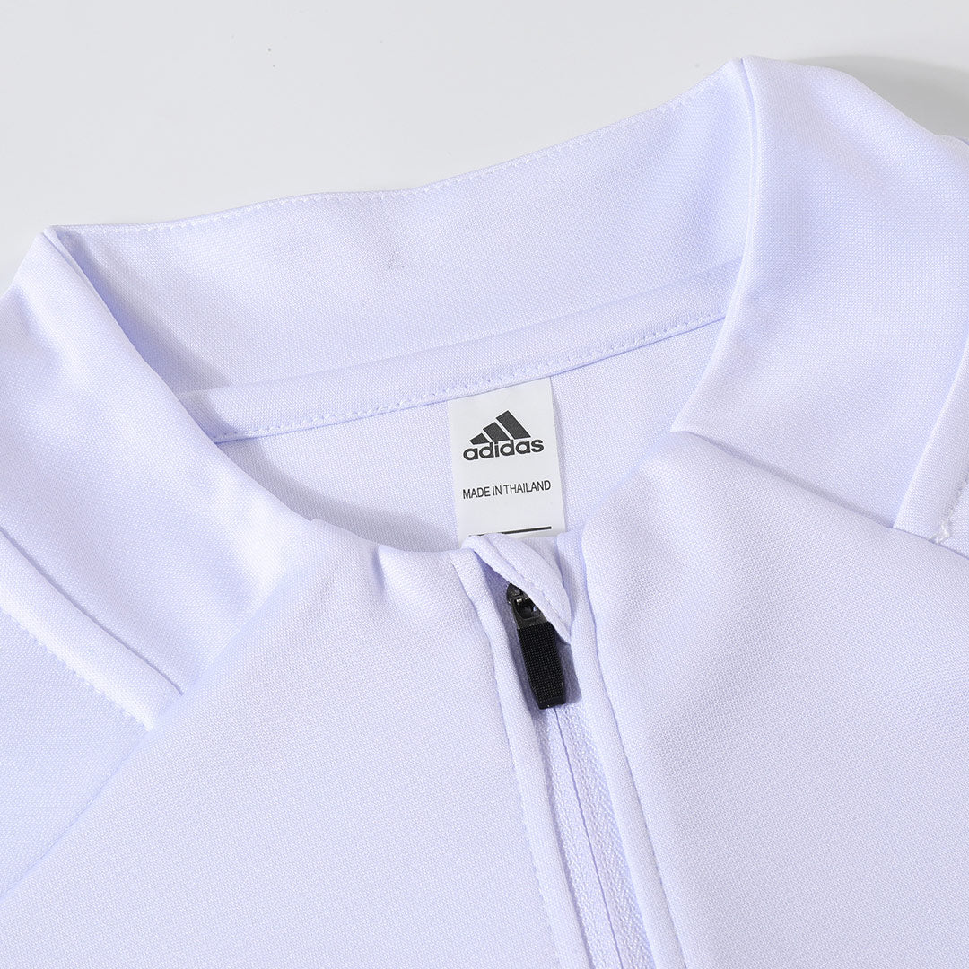 Real Madrid Zipper Sweatshirt Kit(Top+Pants) 25/26 White