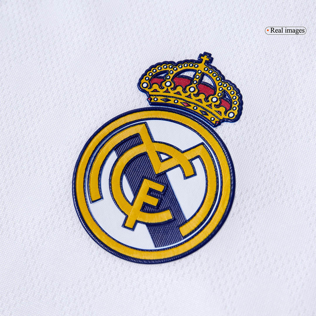 Authentic Real Madrid Home Soccer Jersey Kit(Jersey+Shorts) 2025/26 White