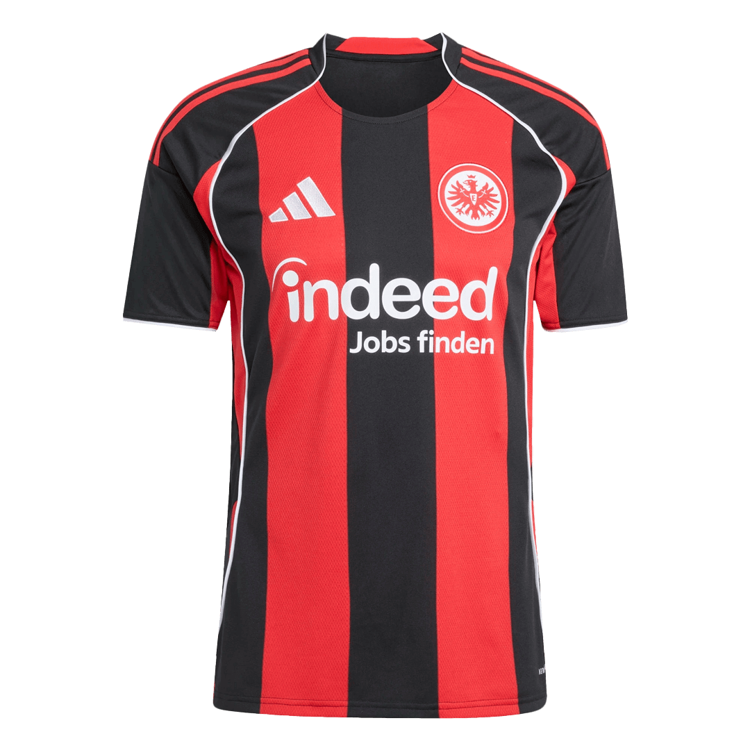 Eintracht Frankfurt Home Soccer Jersey 25/26 Red&Black