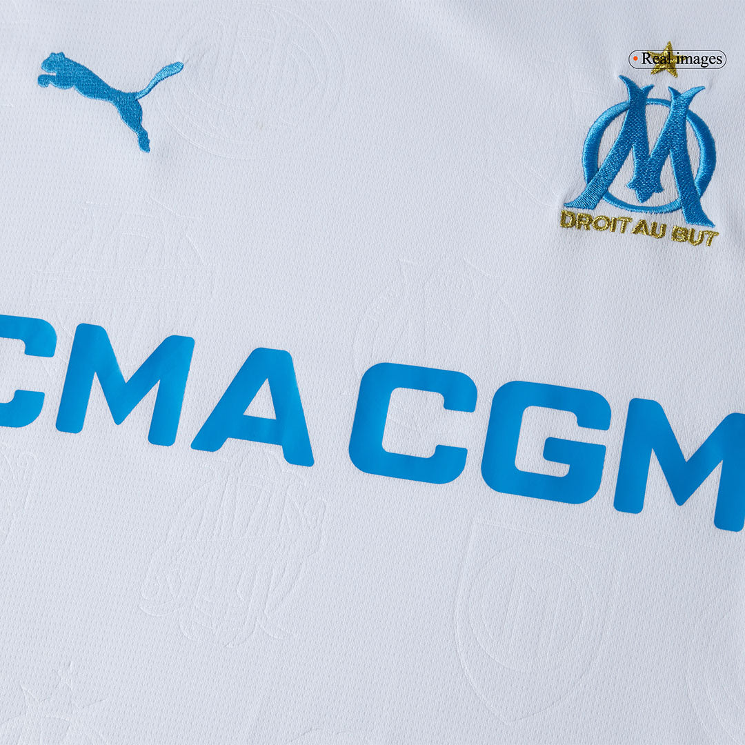 RABIOT #25 Marseille Home Soccer Jersey 25/26 White
