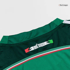 Retro 2014 Mexico Home Soccer Jersey Green