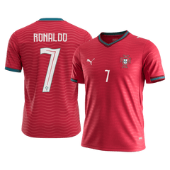 RONALDO#7 Portugal Home Soccer Jersey World Cup 2026 Red