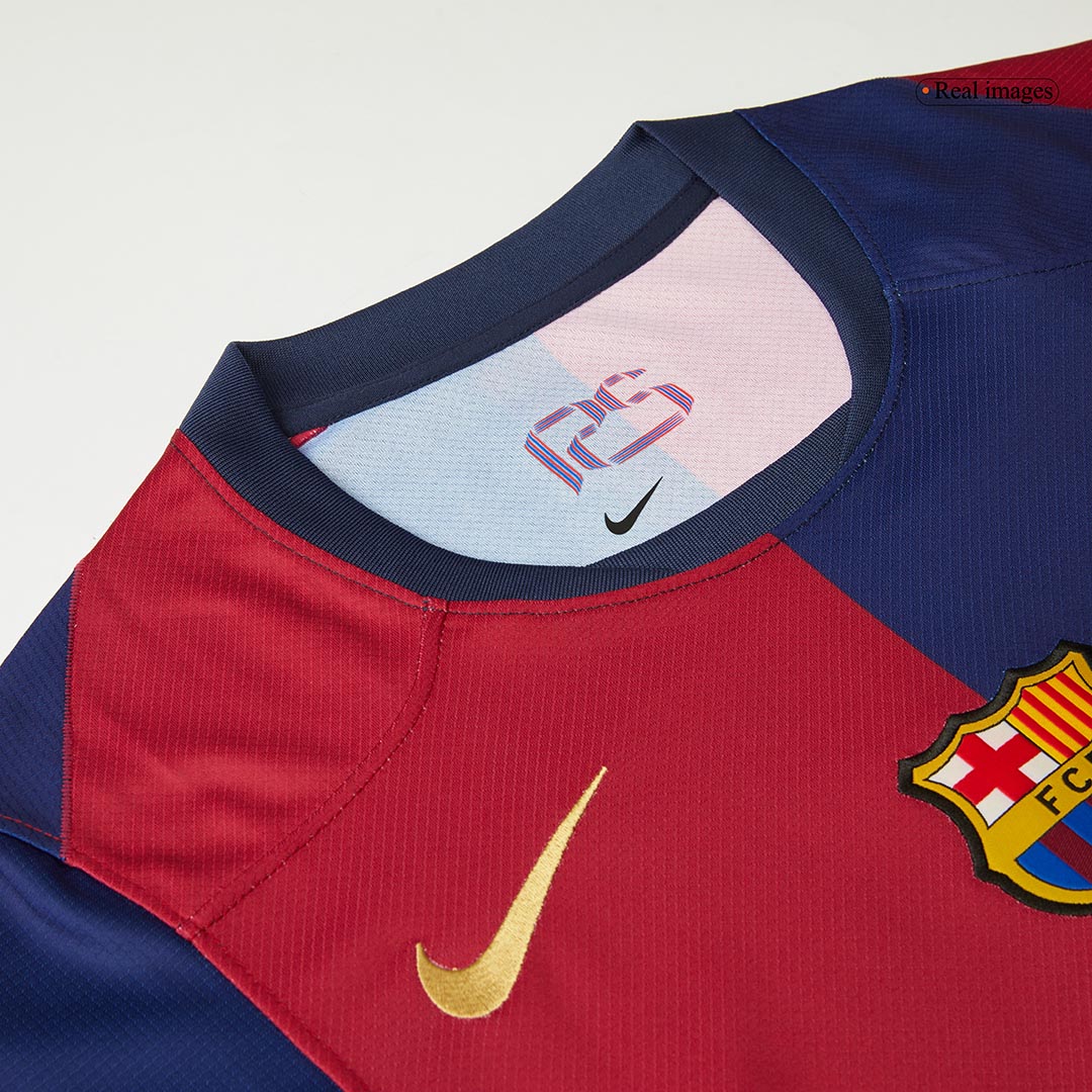 Barcelona RAPHINHA #11 Home Soccer Jersey 2024/25 - UCL Edition