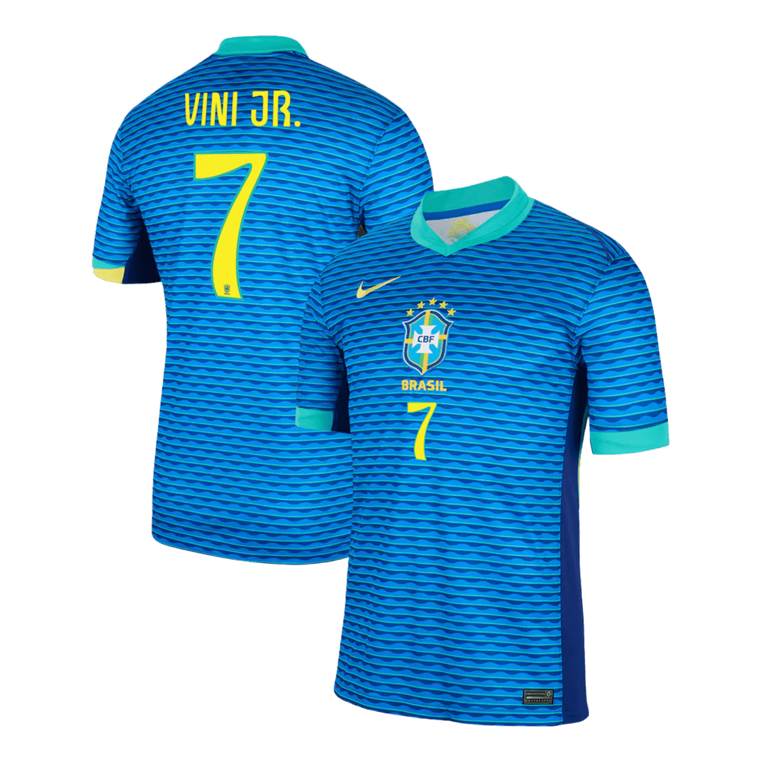 Maillot extérieur Brésil VINI JR. #7 Copa America 2024 