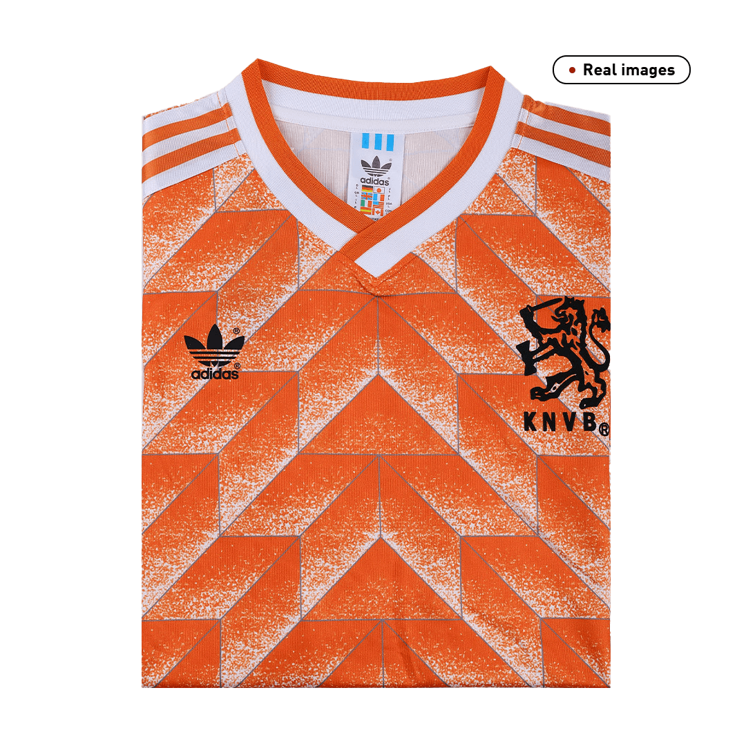 Netherlands Home Soccer Jersey Retro 1988