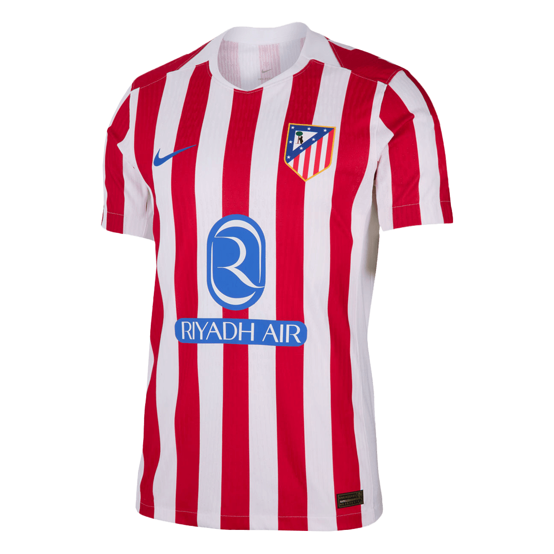 Authentic Atletico Madridl Home Soccer Jersey 25/26 Red&White