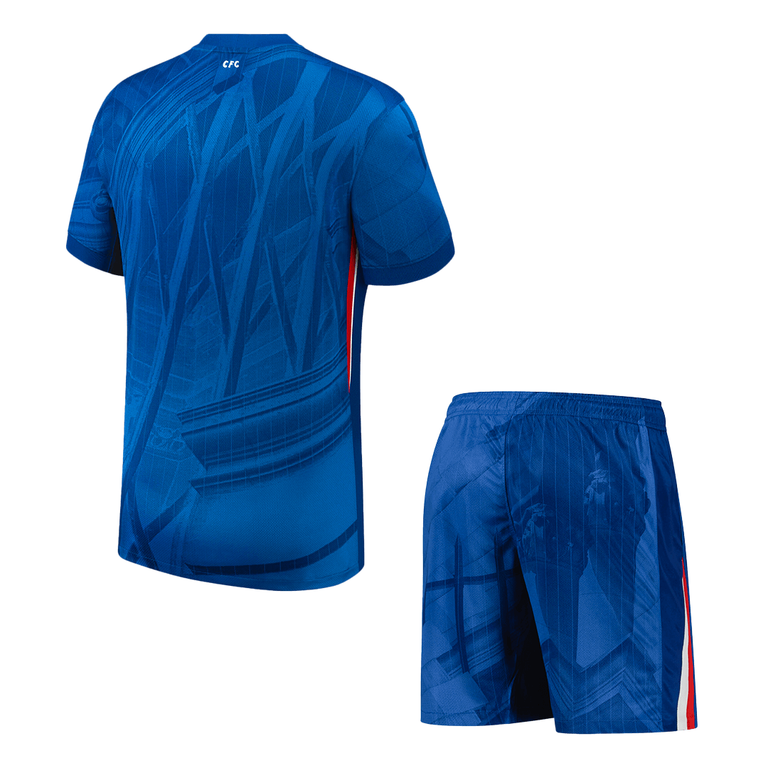 Chelsea Home Soccer Jersey Kit(Jersey+Shorts) 2025/26 Blue
