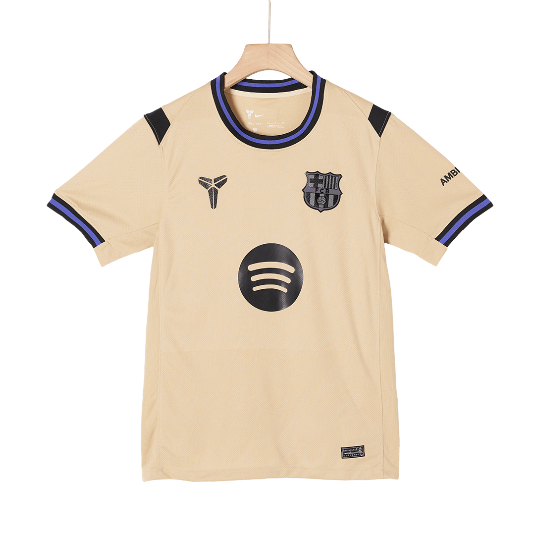 ROONY  #19 Barcelona Away Soccer Jersey 2025/26 Yellow - UCL
