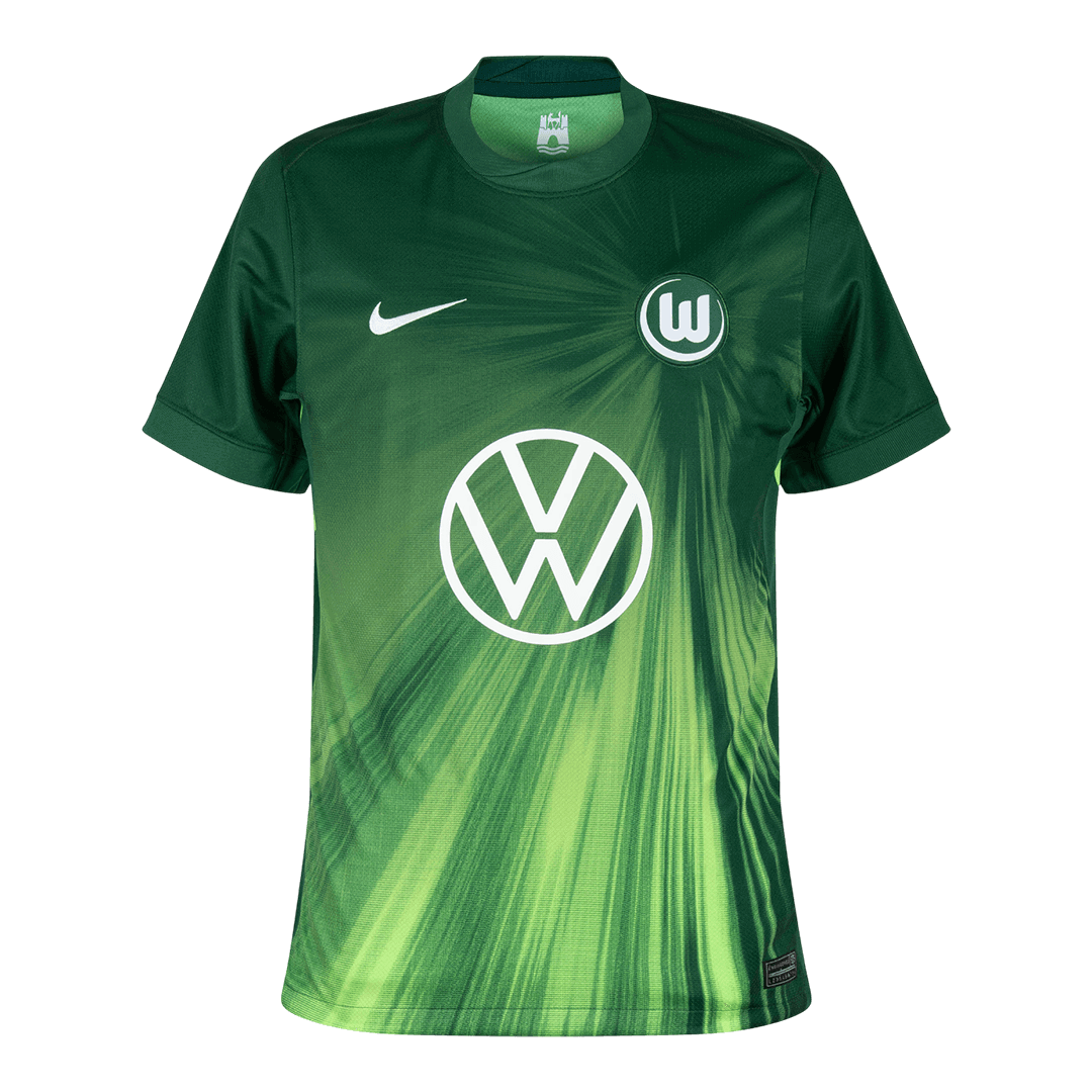 Wolfsburg Home Soccer Jersey 25/26 Green