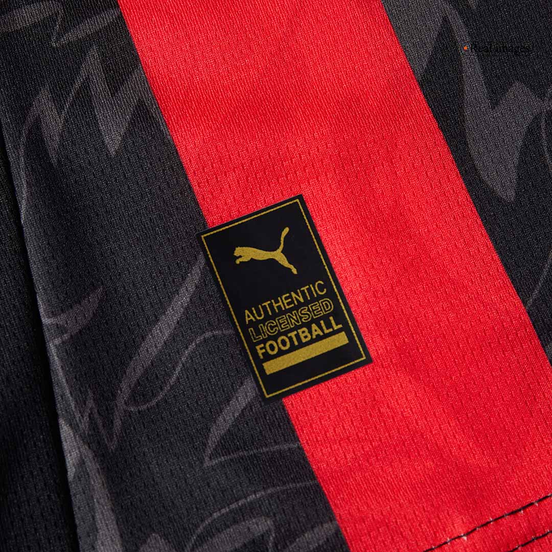 Maillot domicile AC Milan 2025/26 rouge et noir