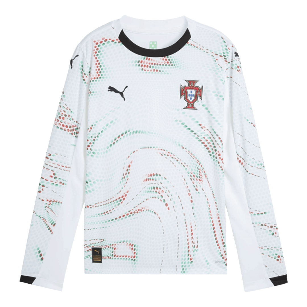 Maillot de football extérieur à manches longues du Portugal 2025