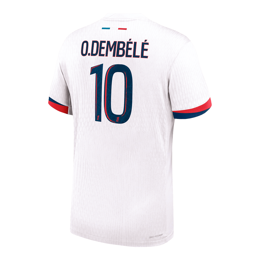 PSG O.DEMBÉLÉ #10 Away Soccer Jersey Authentic 2024/25