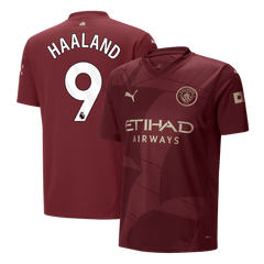Manchester City HAALAND #9 Third Away Soccer Jersey 2024/25
