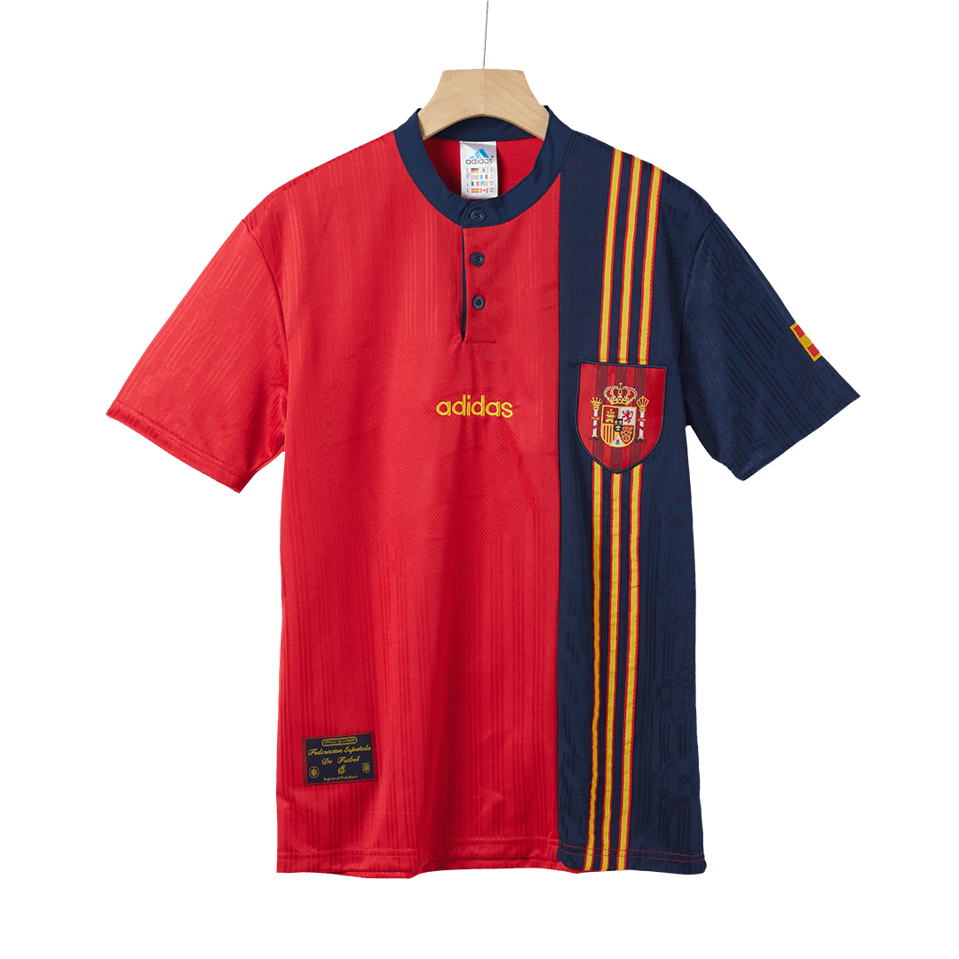 Spain Home Jersey Retro 1996