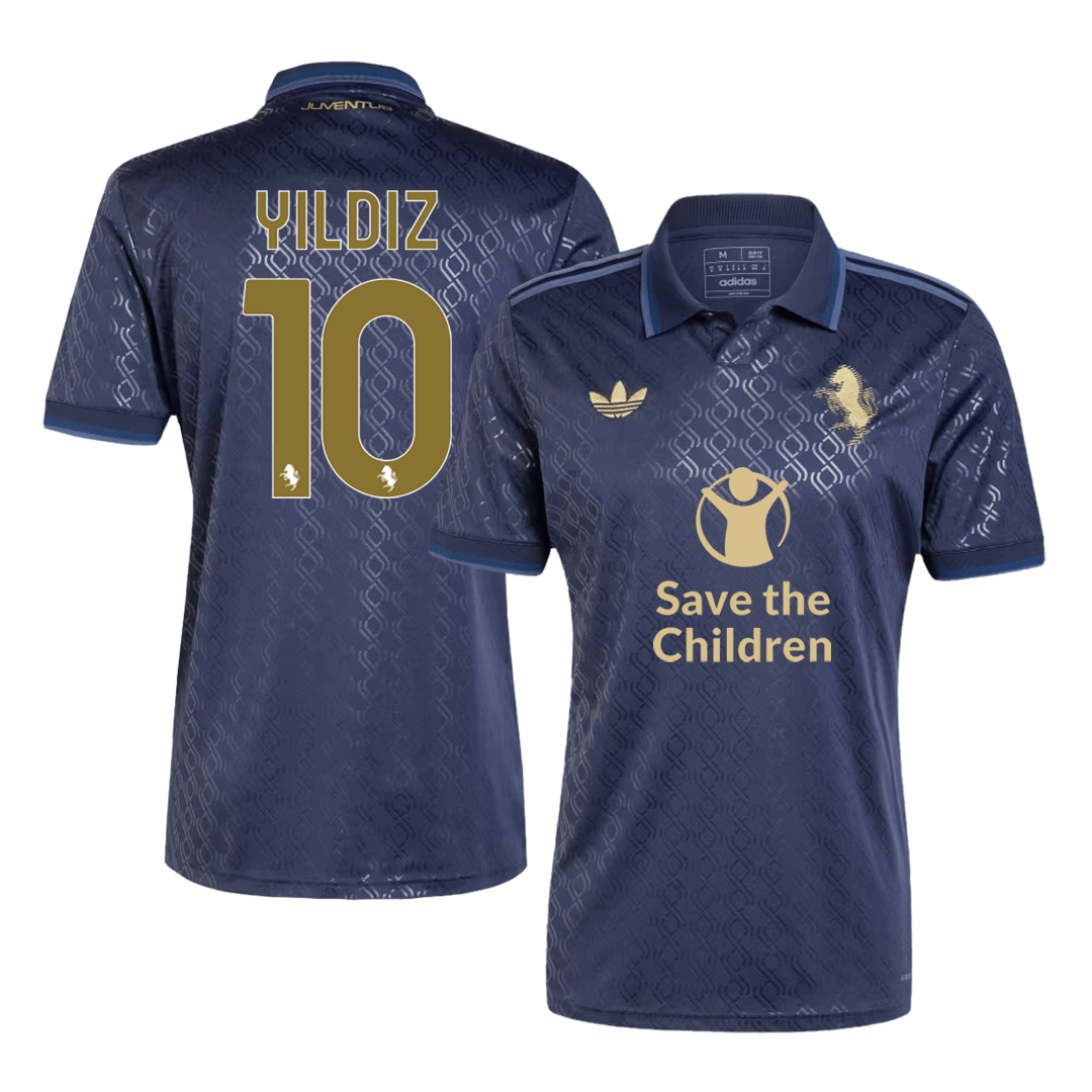 Juventus YILDIZ #10 Third Away Soccer Jersey 2024/25 - Save The Children Sponsor