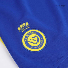 Al Nassr RONALDO #7 Home Soccer Jersey Kit 2024/25 Kids(Jersey+Shorts)