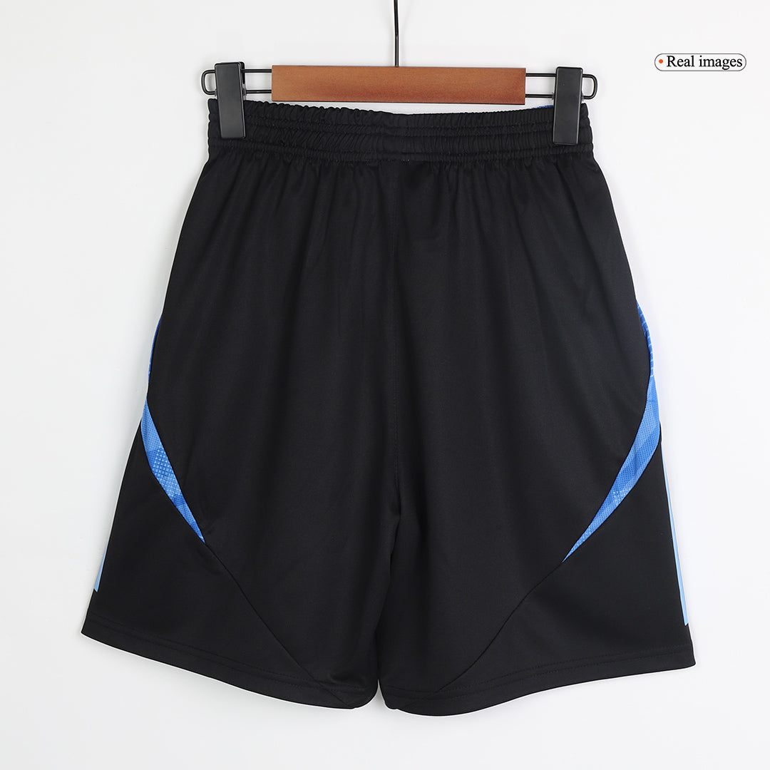 Argentinien Pre-Match Trainings-Fußballshorts 2024