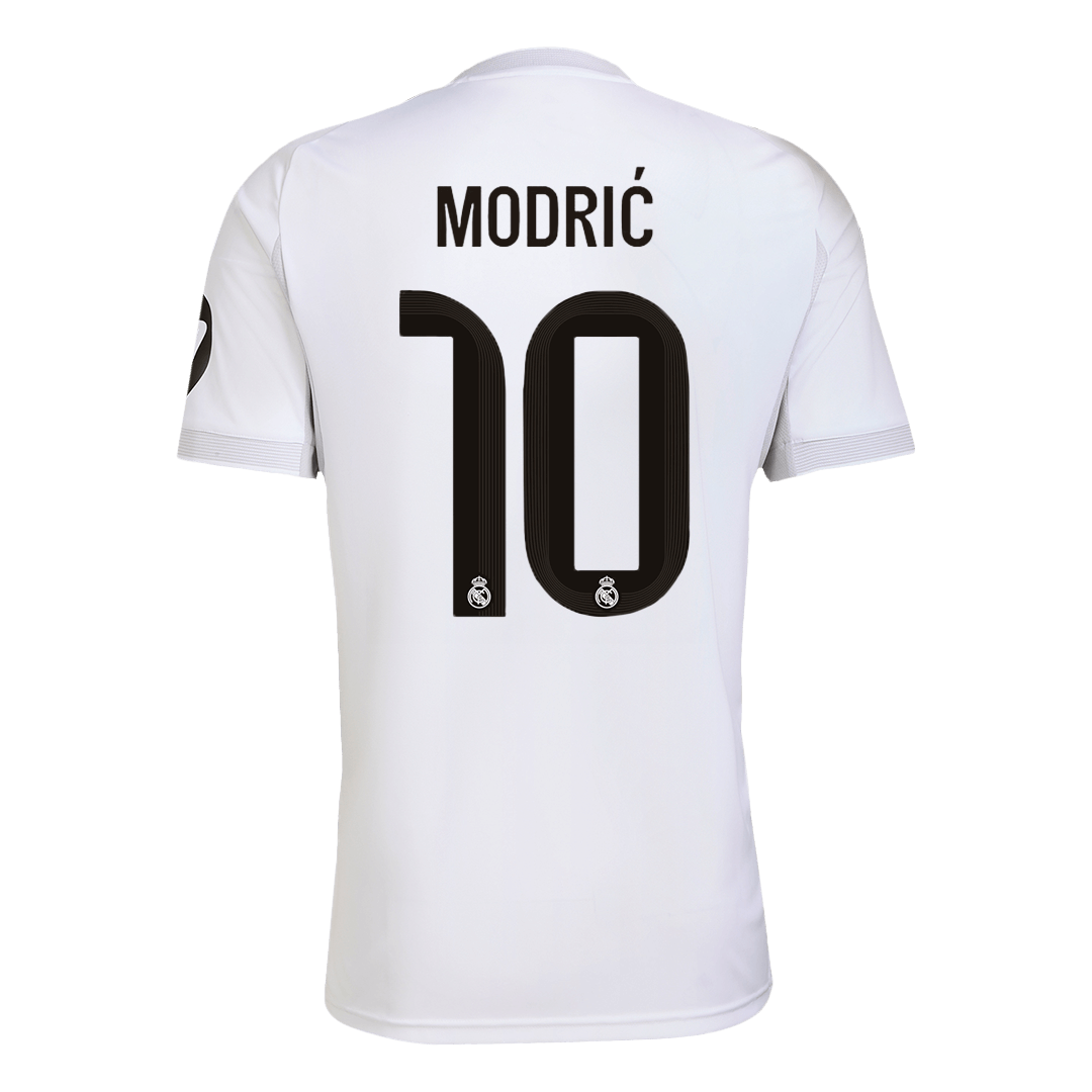Maillot de football domicile Real Madrid MODRIĆ #10 2025/26