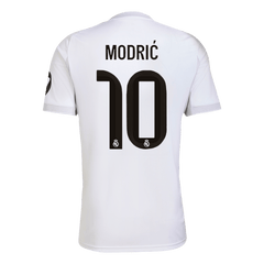Maillot de football domicile Real Madrid MODRIĆ #10 2025/26