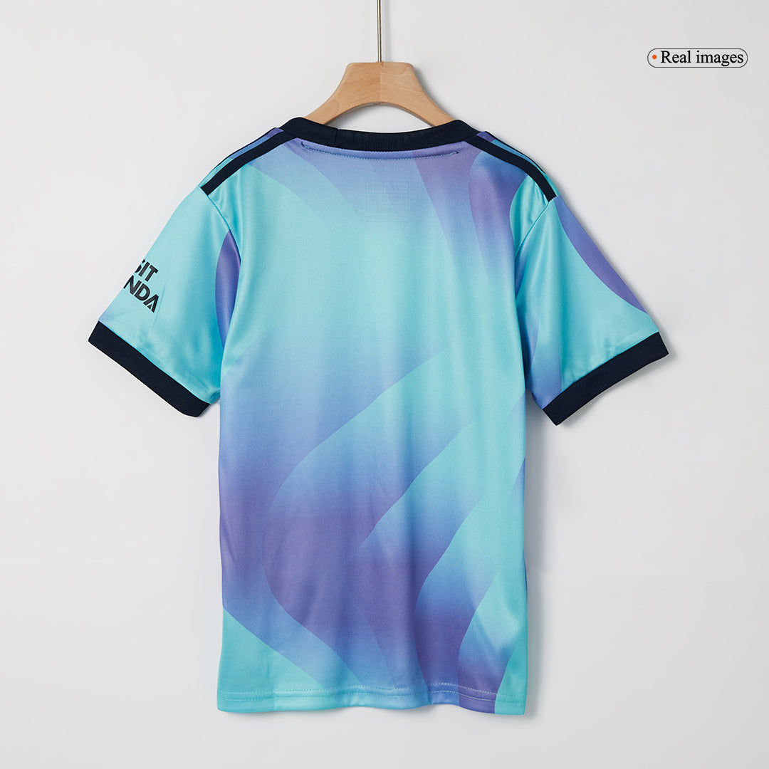 Arsenal Jersey Kit Third Away 2024/25 Kids(Jersey+Shorts)