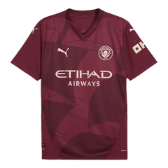 Manchester City Third Away Wholesale Soccer Jersey 2024/25