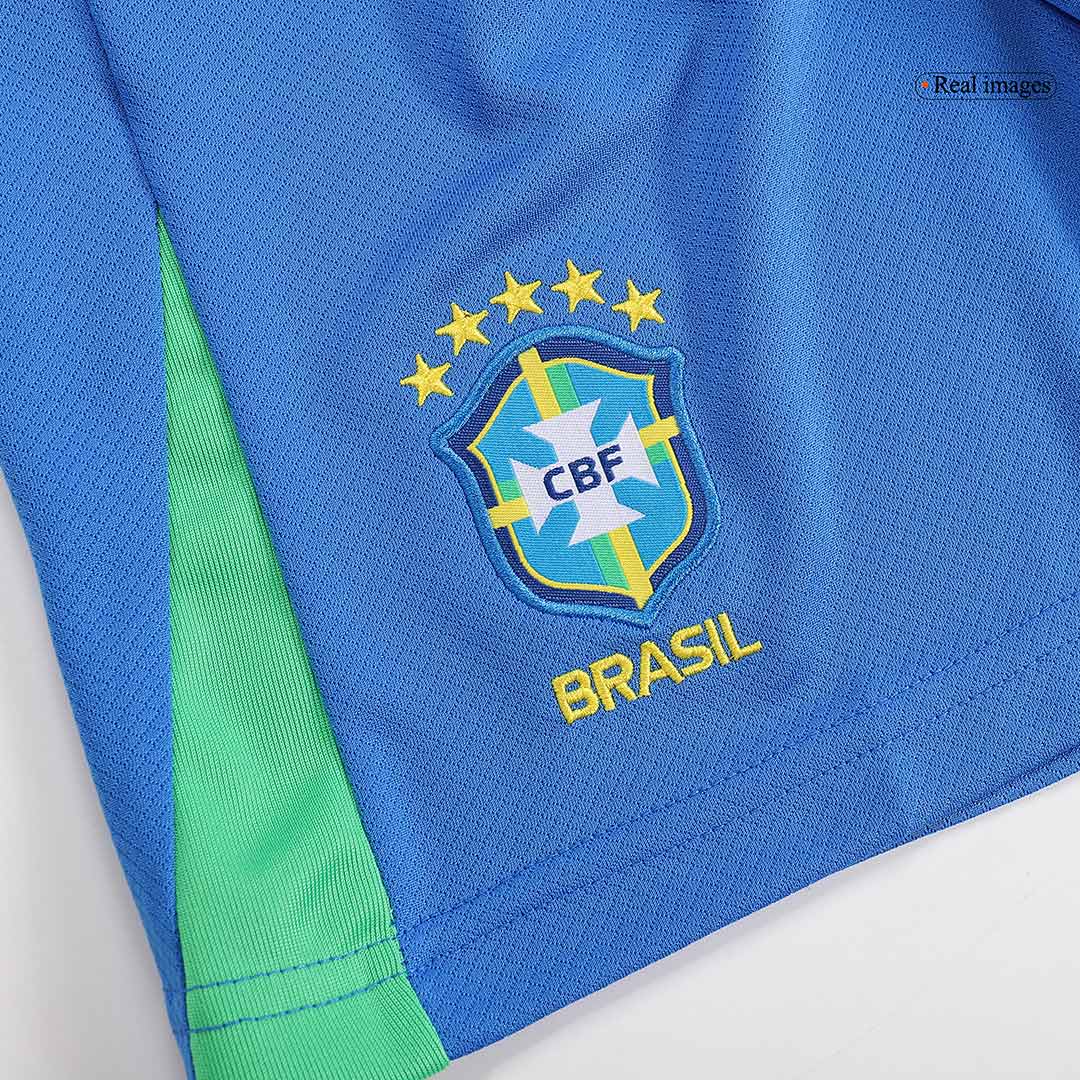 Maillot domicile Brésil Copa America 2024 pour enfant (maillot + short)