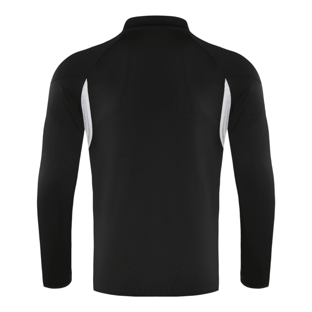 Real Madrid Zipper Sweatshirt Kit(Top+Pants) 25/26 Black