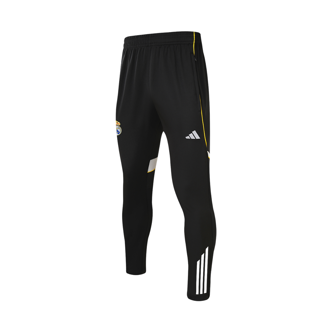 Real Madrid Zipper Sweatshirt Kit(Top+Pants) 25/26 Black
