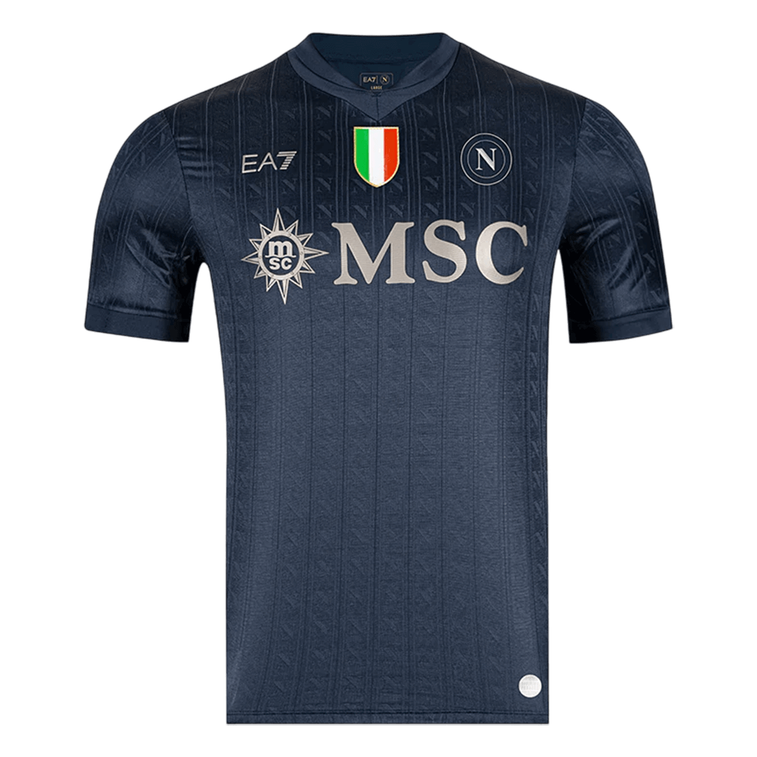 Napoli Third Europe Soccer Jersey 25/26 Black