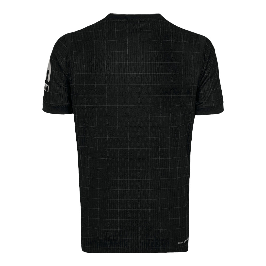 Authentic Tottenham Hotspur Away Soccer Jersey 25/26 Black