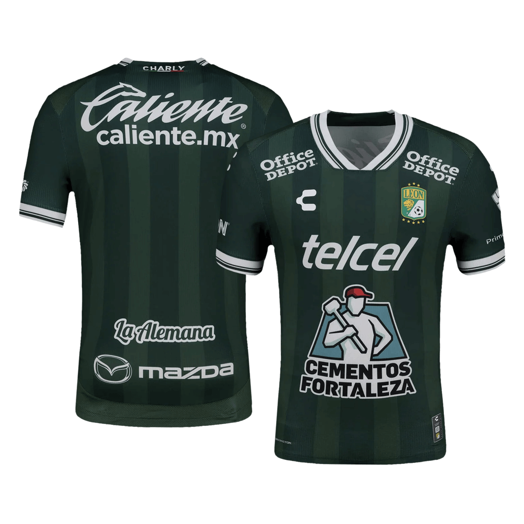 Club León Home Soccer Jersey 25/26 Green