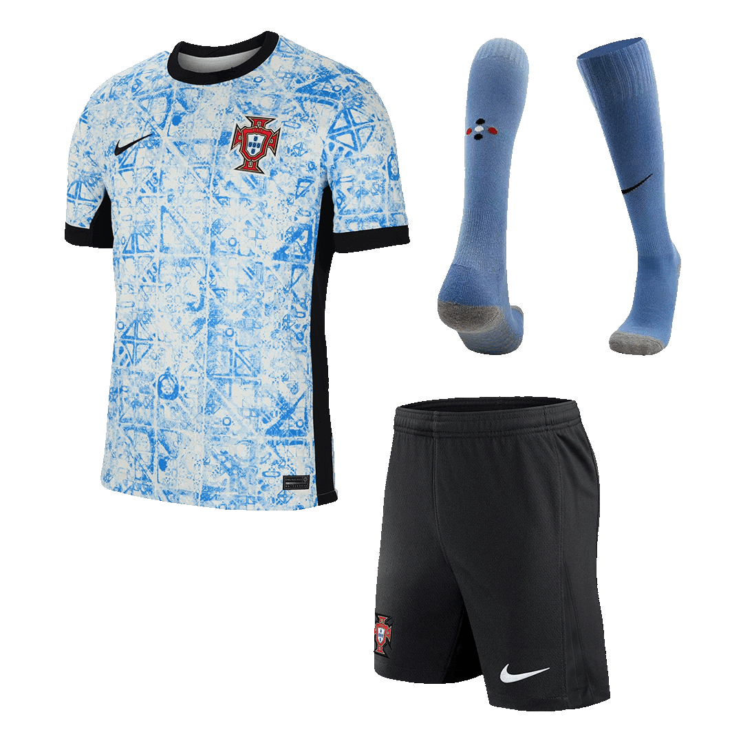 Maillot extérieur Portugal EURO 2024 (maillot, short, chaussettes)