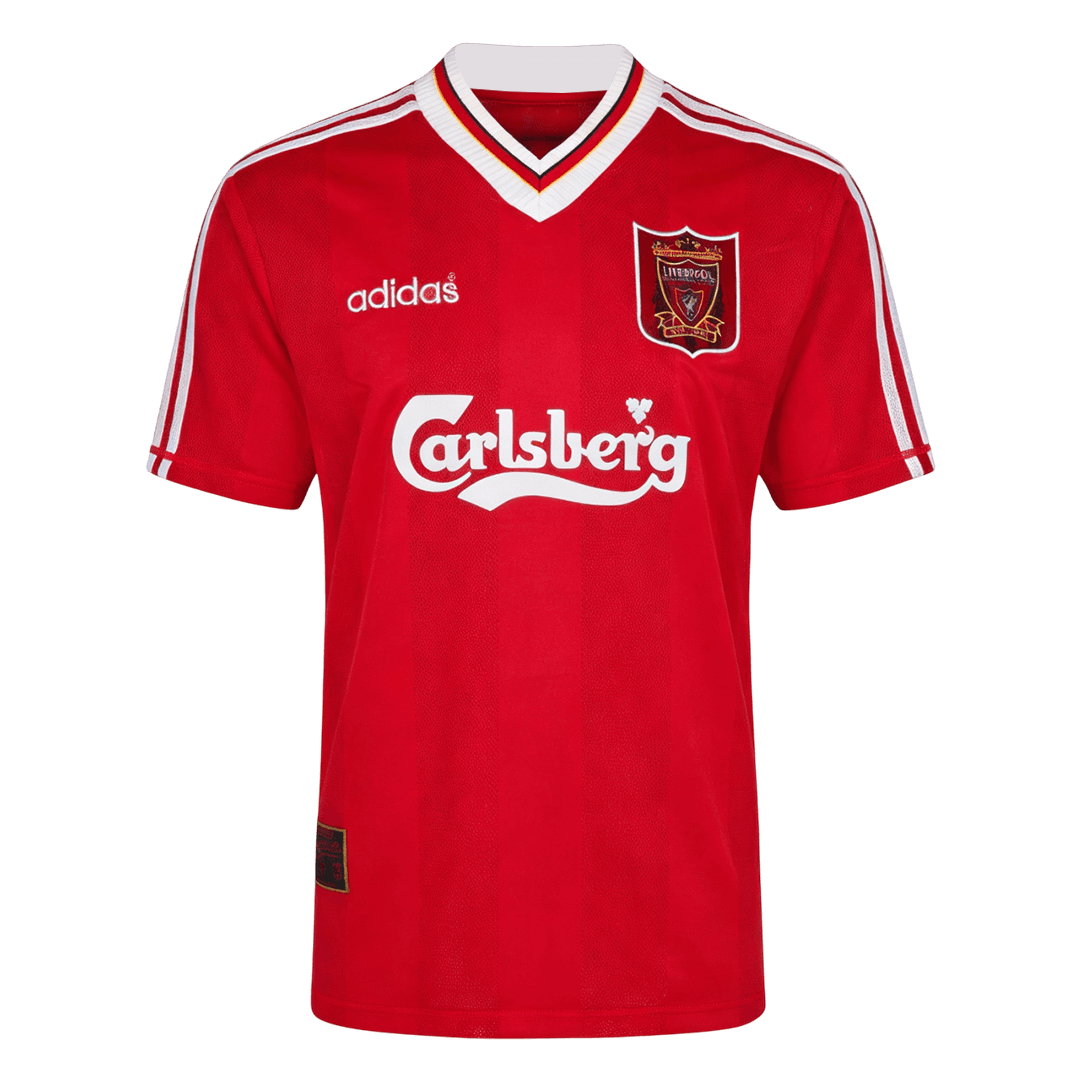 Retro 95/96 Liverpool Home Soccer Jersey Red
