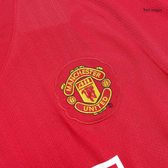 Maillot Domicile Rétro Manchester United Ronaldo #7 2007/08 - Manches Longues