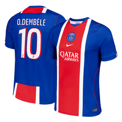 O.DEMBÉLÉ #10 Men Fan Version PSG Home Soccer Jersey 2026/27 Old Royal