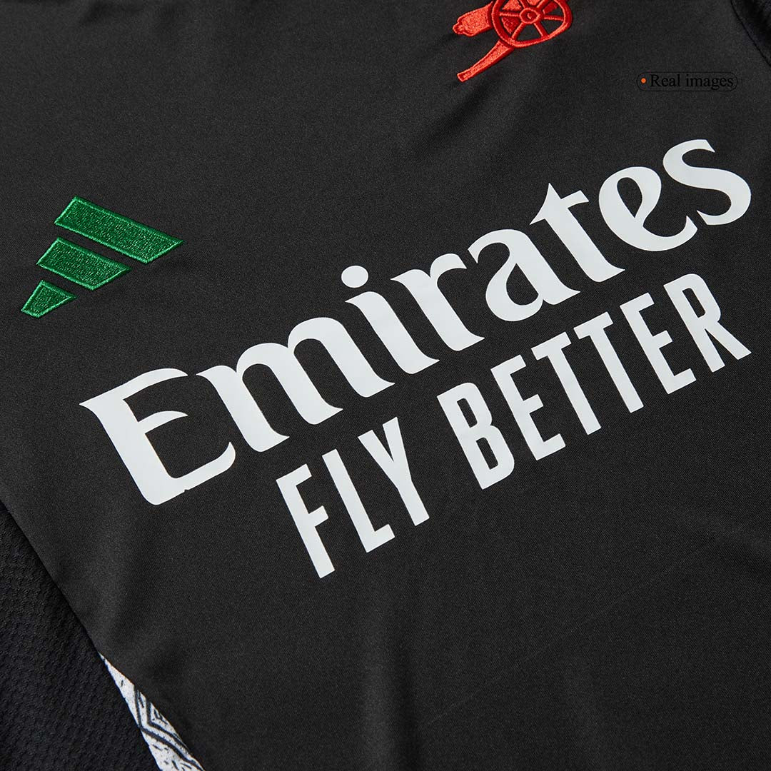 Arsenal Long Sleeve Away Soccer Jersey 2024/25