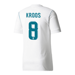 Maillot de football rétro domicile Real Madrid KROOS #8 2017/18