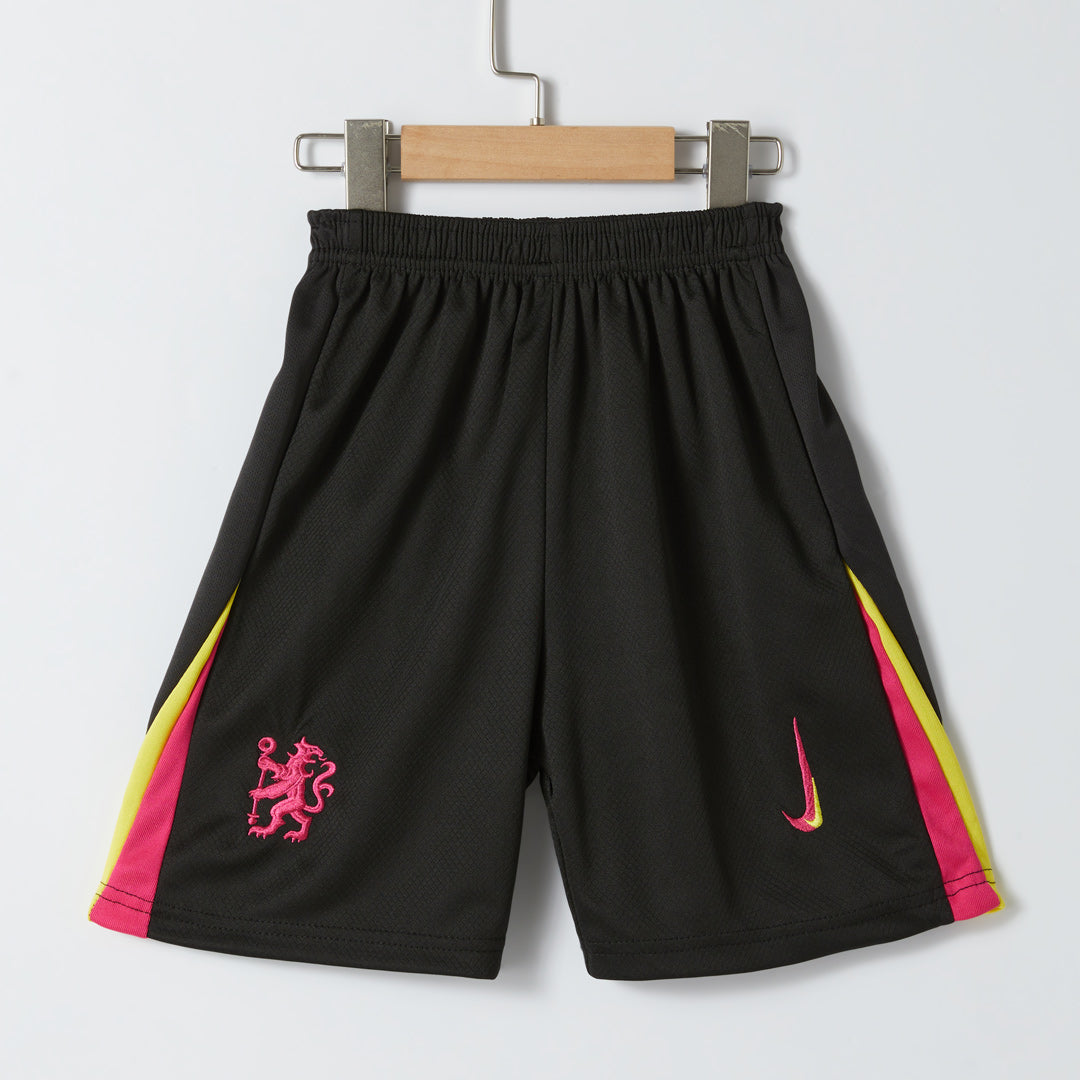 Chelsea Auswärts-Fußballtrikot-Set 2024/25 für Kinder (Trikot + Shorts)