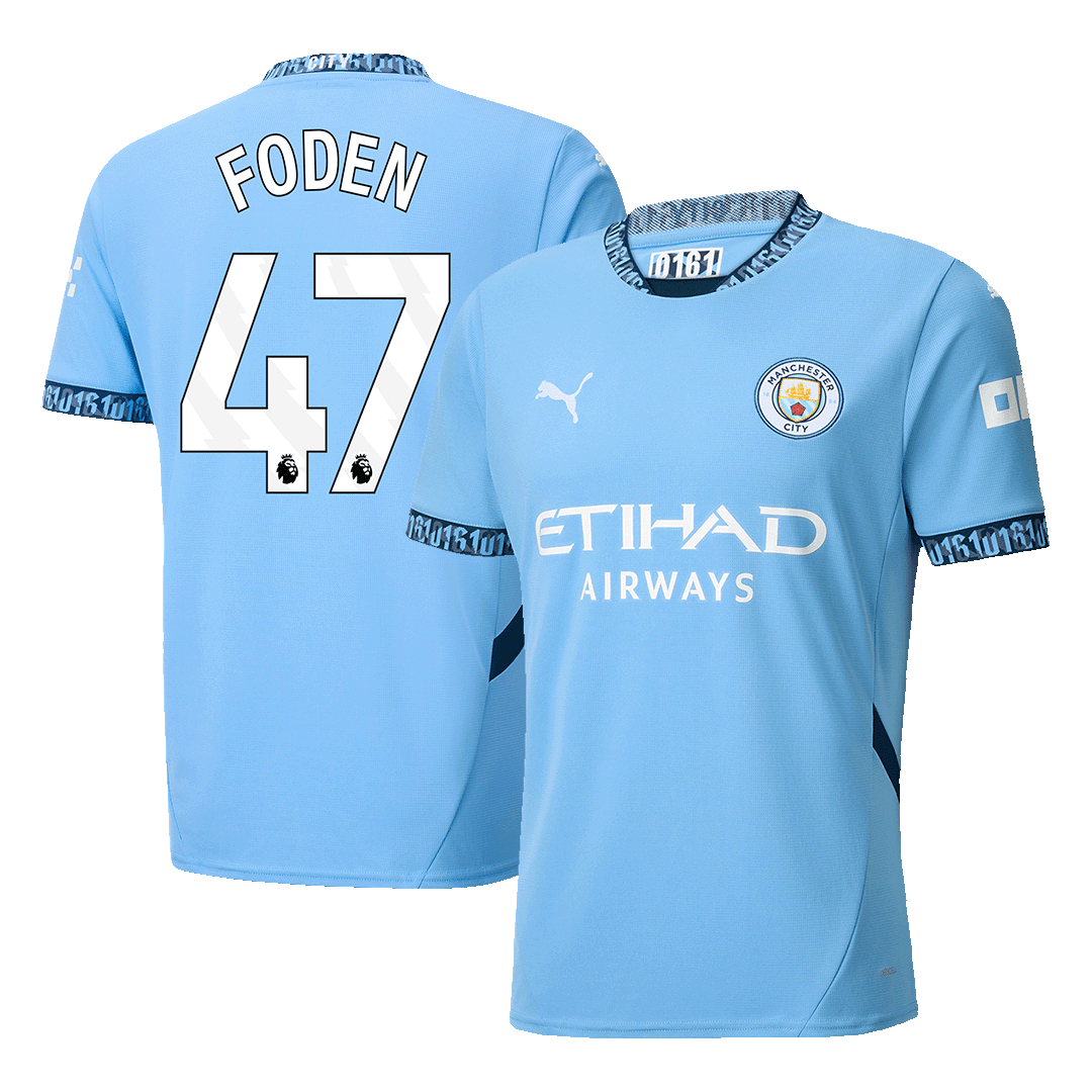 Manchester City FODEN #47 Home Jersey