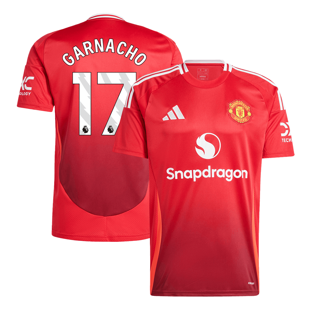 Manchester United GARNACHO #17 Home Jersey