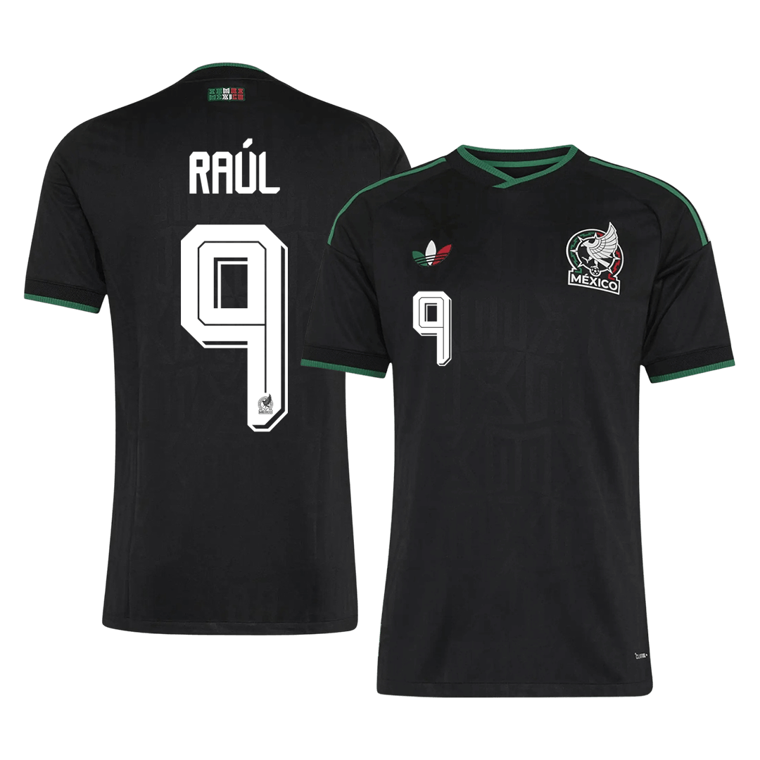 RAÚL #9 Player Version Mexico Third Soccer Jersey World Cup 2026 Black