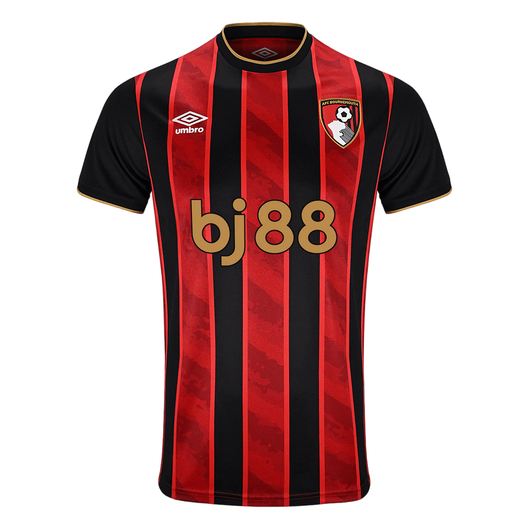 AFC Bournemouth Soccer Jersey Home 25/26 Red&Black