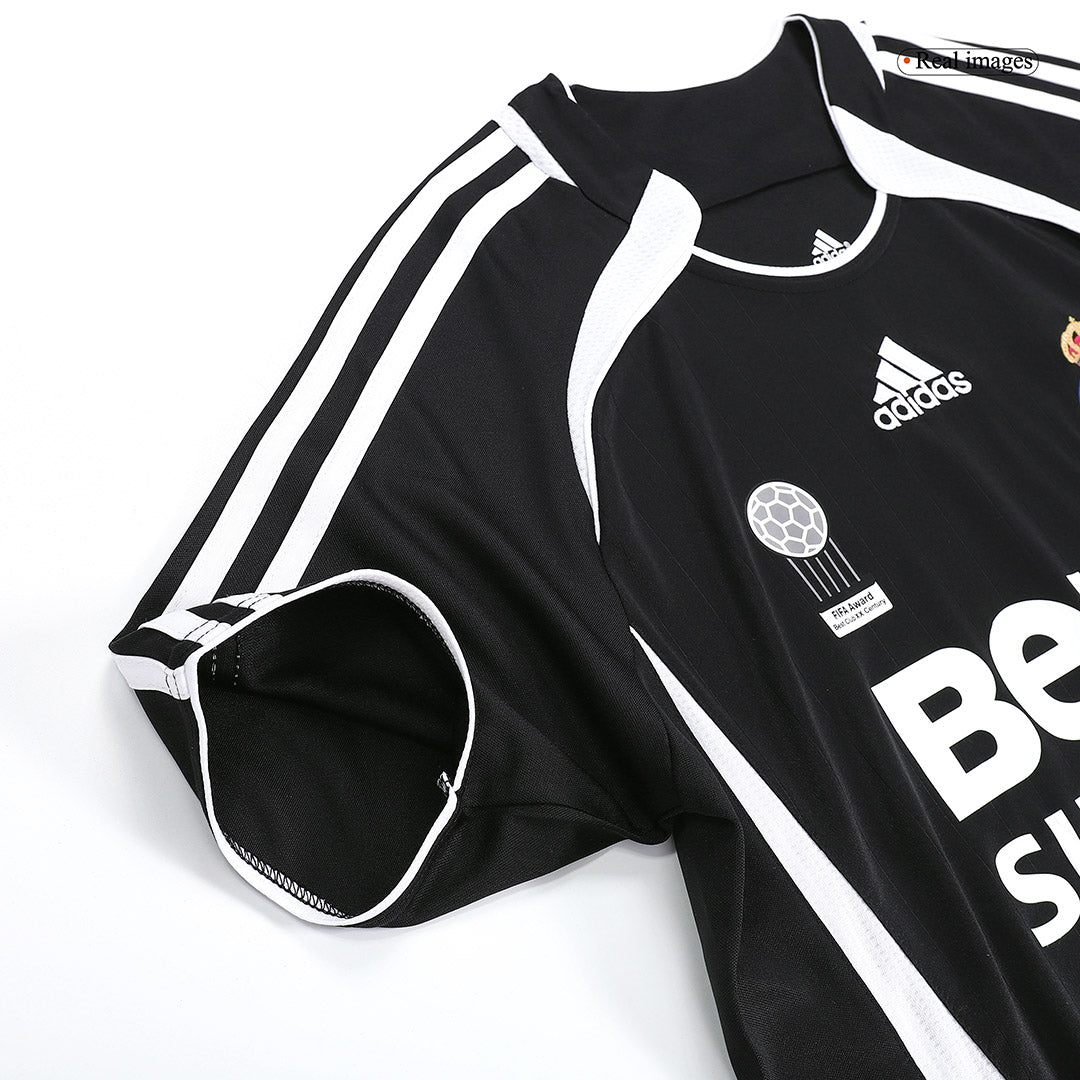 Real Madrid SERGIO RAMOS #4 Auswärts-Fußballtrikot Retro 2006/07