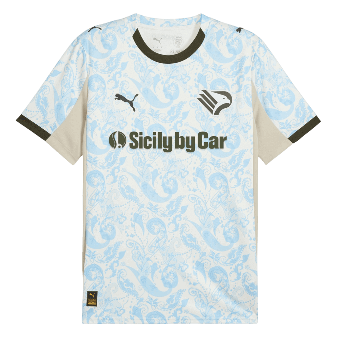 Palermo Third Soccer Jersey 25/26 Blue&White