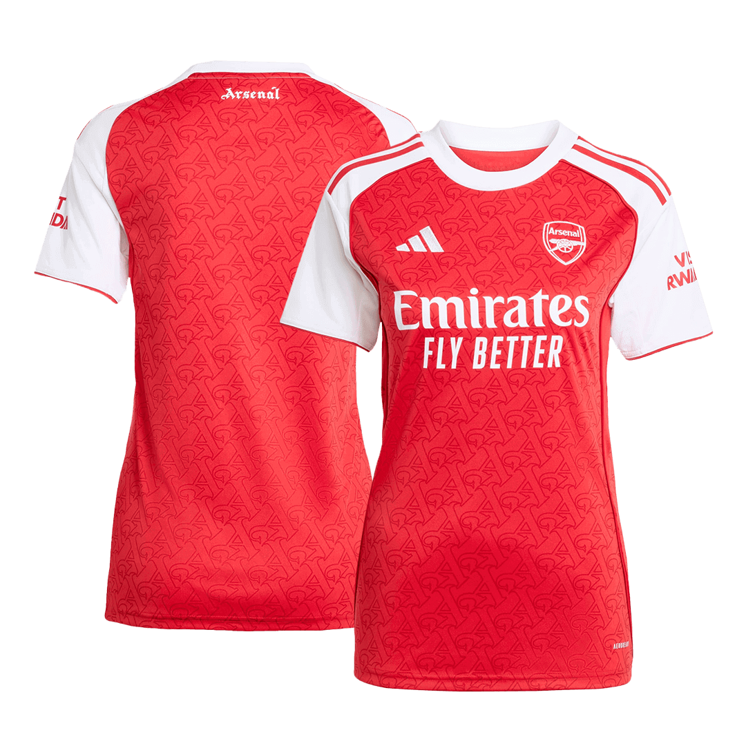 Women's Arsenal Home Soccer Jersey 2025/26 Red