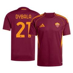 DYBALA #21 Roma Home Soccer Jersey 2025/26 Red